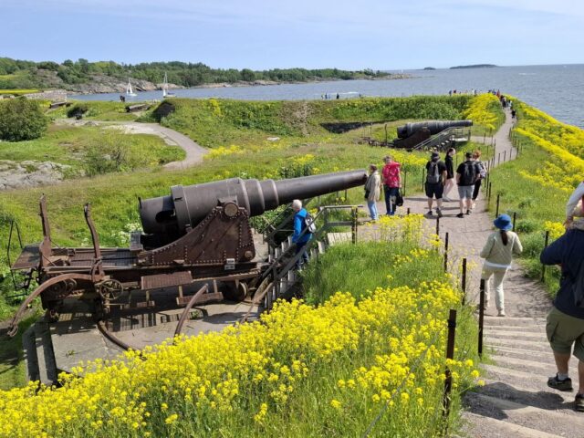 La ekzotika plantvivo de Suomenlinna