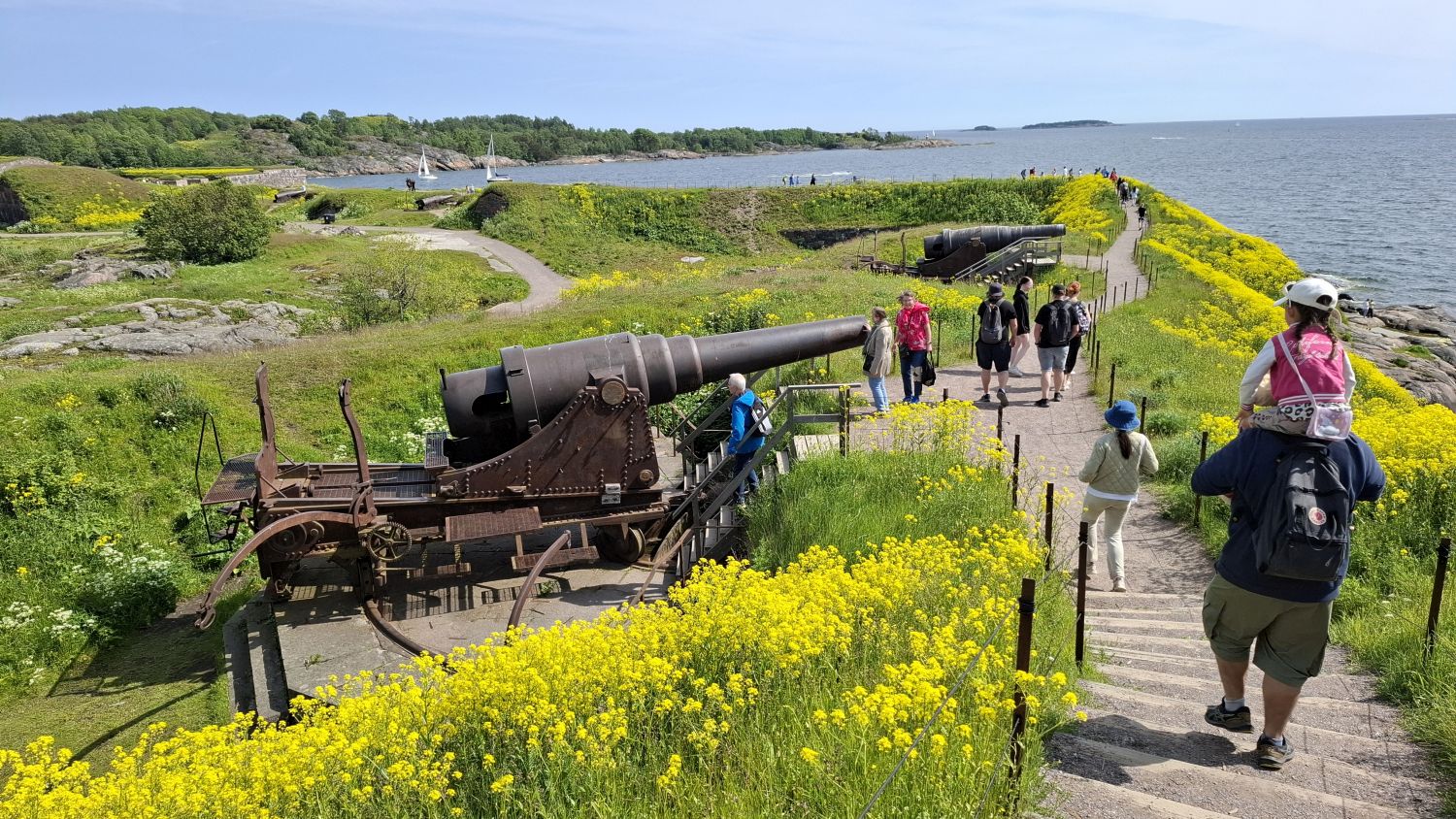 La ekzotika plantvivo de Suomenlinna